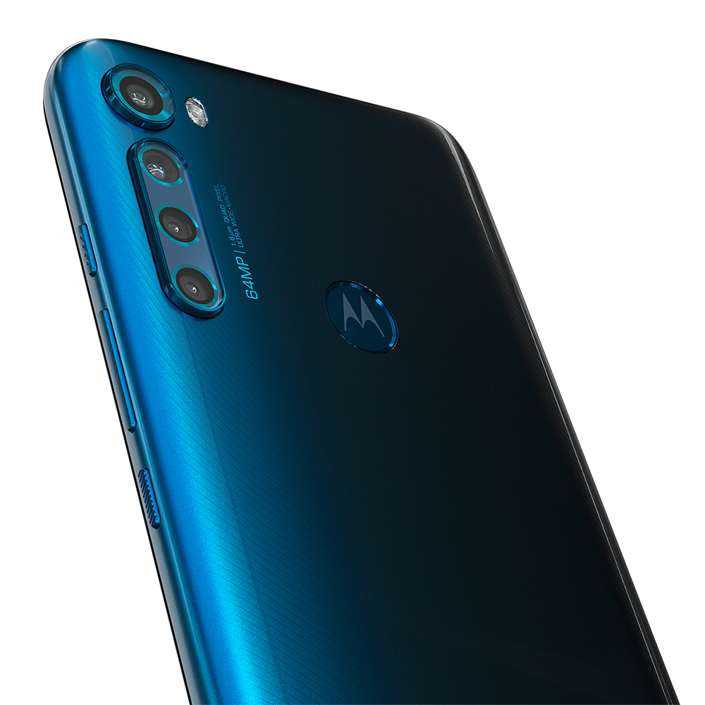 Motorola One Fusion+ 128GB 4GB Azul Safira Android image number 6